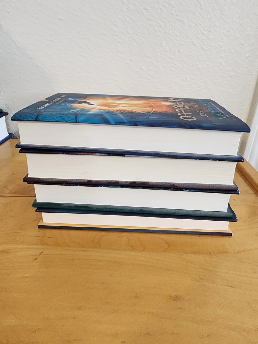 Rick Riordan Book Set - The Trails Of Apollo And Percy Jackson - Hardcover